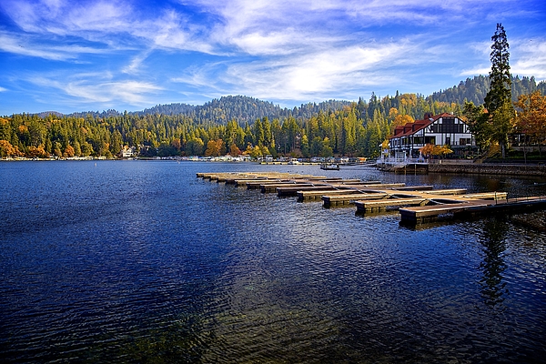 Lake Arrowhead California by Joseph Urbaszewski Lake Arrowhead California by Joseph Urbaszewski
